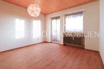 Schlafzimmer mit Balkon