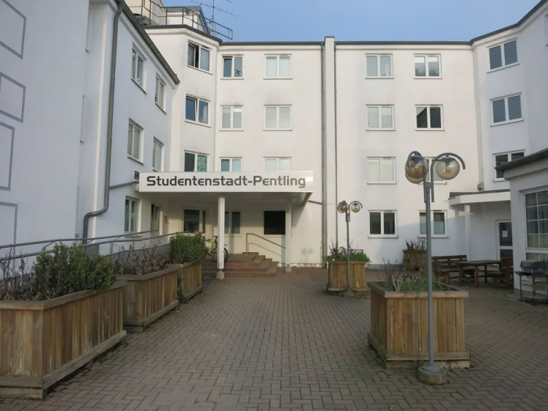 Ansicht - Wohnung kaufen in Pentling - Appartement in der Studentenstadt Pentling bei Regensburg - Für Kapitalanleger oder Eigennutzung!