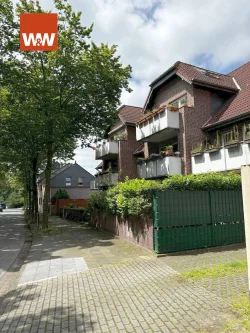 Straßenansicht - Wohnung mieten in Duisburg - Renovierte 2-Zimmer-Wohnung zu Vermieten in ruhiger Lage von Duisburg-Rheinhausen