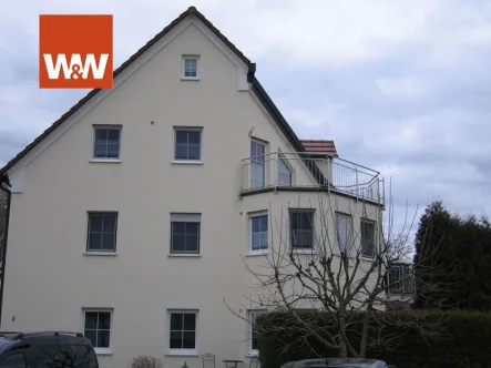 Balkon neu - Wohnung kaufen in Binswangen - 3 - ZKB mit Tiefgaragenplatz - frei nach Absprache