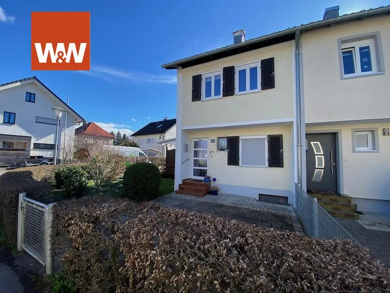 Eingang - Haus kaufen in Wangen im Allgäu - Kleines, gemütliches Reiheneckhaus mit Garten und Garage