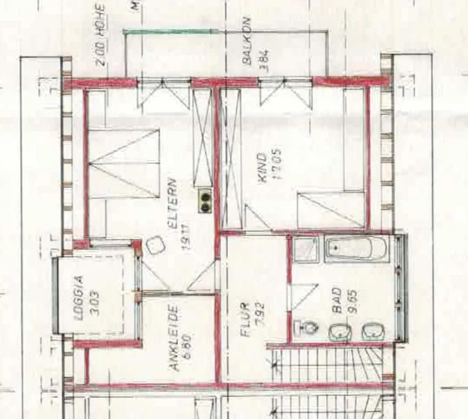 Grundriss Dachgeschoss