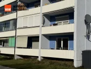 Rückansicht Balkon