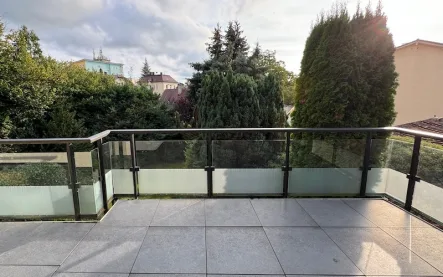 Balkon 1.OG - Wohnung kaufen in Lindau (Bodensee) / Aeschach - Traumhafte 5,5-Zimmer-Wohnung in zentraler Lage in Lindau-Aeschach