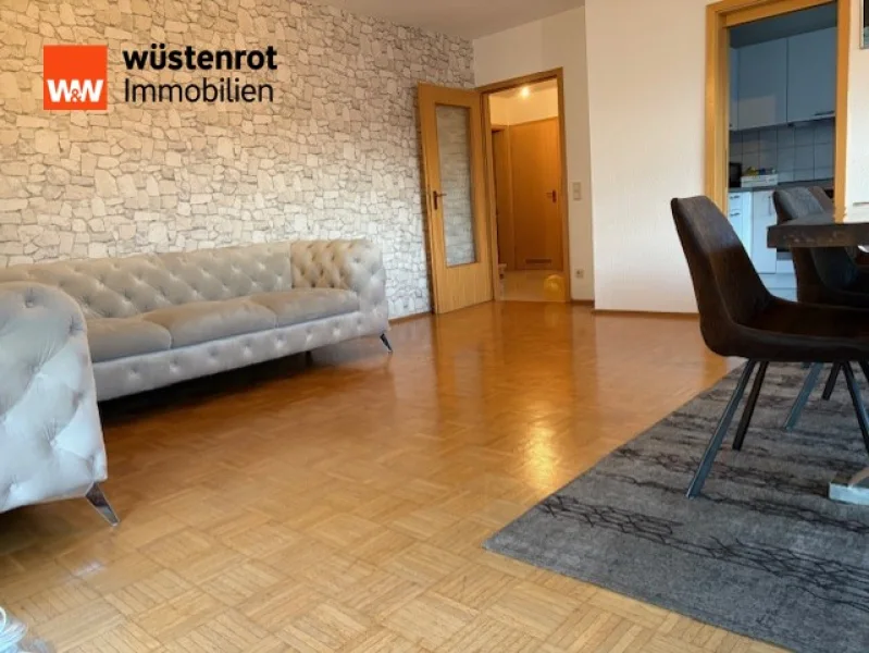 Wohnzimmer - Wohnung kaufen in Remchingen / Singen - Erleben Sie das perfekte Zuhause: Helle und schöne 4-Zimmer-Wohnung zum Verlieben! In Singen