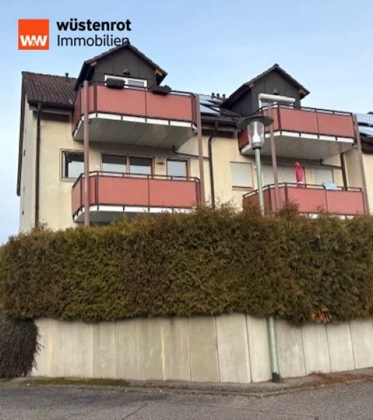 Aussenansicht - Zinshaus/Renditeobjekt kaufen in Pforzheim - 7-Familienhaus in sonniger Lage von Büchenbronn