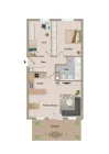 Grundriss 3 Zimmer Wohnung