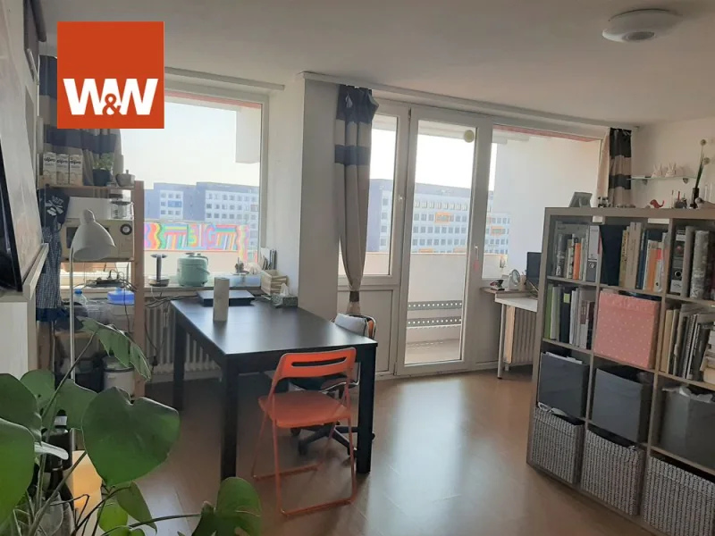 4 SchlafenWohnen - Wohnung kaufen in München - Helle 1-Zimmer-Wohnung mit großem Balkon