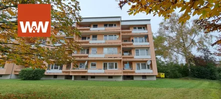 Außenansicht - Wohnung kaufen in Neuburg an der Donau - Kapitalanlage - gut vermietete 3-Zi.-Whg. mit Balkon