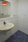 Handwaschbecken im Duschraum 