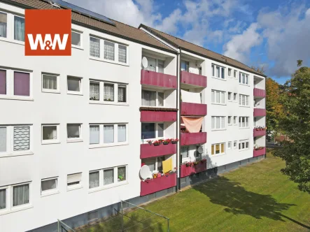 Luftaufnahme Süd-West.Ü. - Wohnung kaufen in Osnabrück / Dodesheide - Sehr schön geschnittene Eigentumswohnung in Osnabrück/Dodesheide