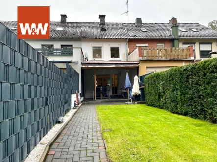  - Haus kaufen in Marl - Raumwunder in Brassert! Reihenhäuschen mit toller EBK, Garten und Garage in ruhiger Wohnlage