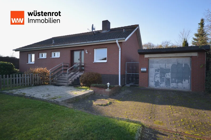 Ansicht - Haus kaufen in Vellmar - +++ Freistehendes 1 FH mit Garage in ruhiger top Lage Jungfernkopf / Niedervellmar zum baldigen Einzug +++