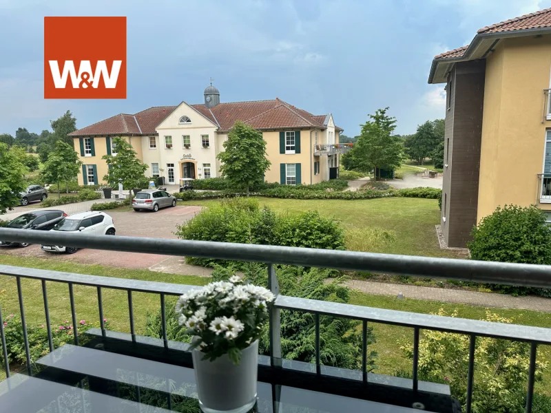 Ausblick vom Balkon - Zuhause direkt am Golfplatz