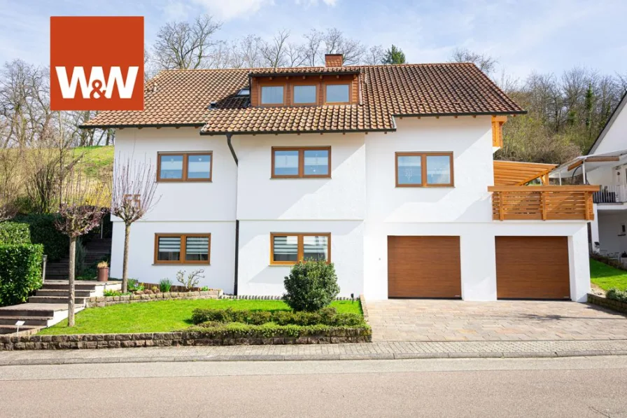 Straßenansicht III - Haus kaufen in Mühlhausen-Tairnbach - Attraktives Einfamilienhaus in ruhiger Lage!