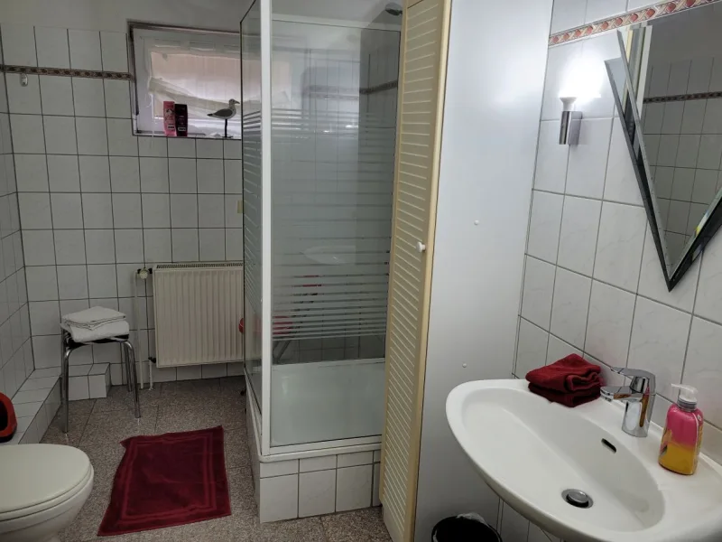 Duschbadezimmer Souterrain hinteres Haus