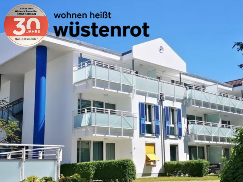 Ansicht - Wohnung kaufen in Zingst - FAST AM STRAND IN TOPLAGE: VOLL AUSGESTATTET WOHNUNG MIT EINBAUKÜCHE UND ÜBERDACHTER TERRASSE