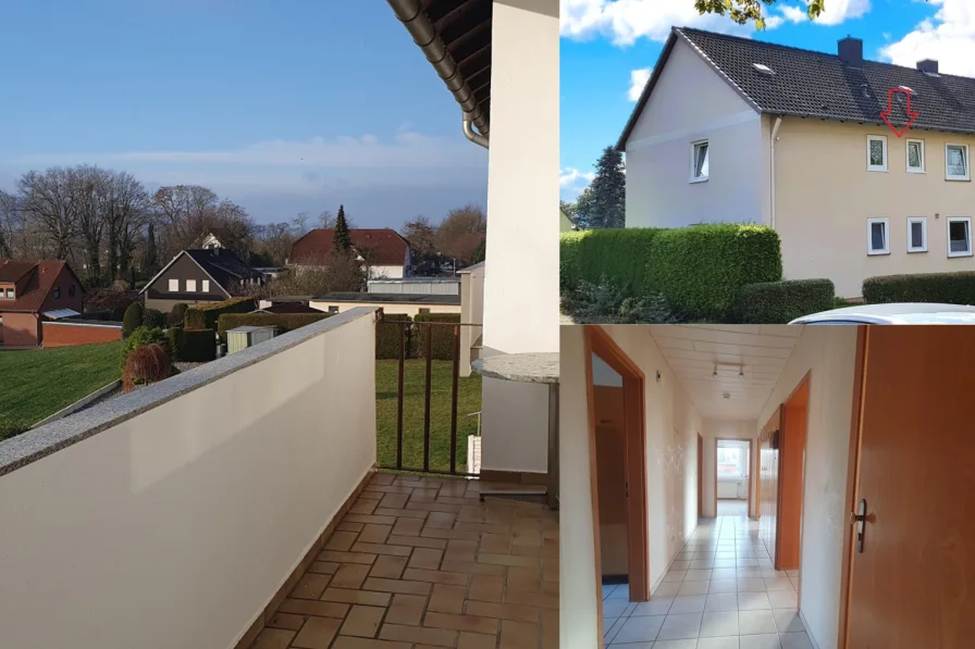 keukenhof1 - Wohnung kaufen in Hessisch Oldendorf - Ruhige 4-Zimmerwohnung mit Blick ins Wesertal!
