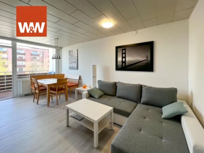 Wohnzimmer - Wohnung kaufen in Altenau - Kleine Eigentumswohnung, auch als Ferienwohnung nutzbar. 45m² mit Balkon.