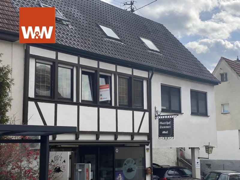 Ansicht - Zinshaus/Renditeobjekt kaufen in Freiberg am Neckar / Geisingen - Rendite Objekt vollvermietes Wohn und Geschäftshaus