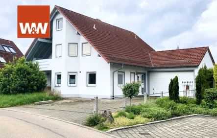 Ansicht  - Haus mieten in Neuler - ** Neuler * 1 FH mit 2 Wohneinheiten, Doppel-Garage **