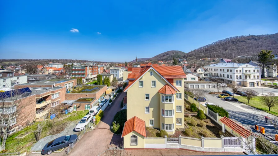 Ausblick - Wohnung kaufen in Bad Harzburg - Penthousewohnung mit großer Dachterrasse