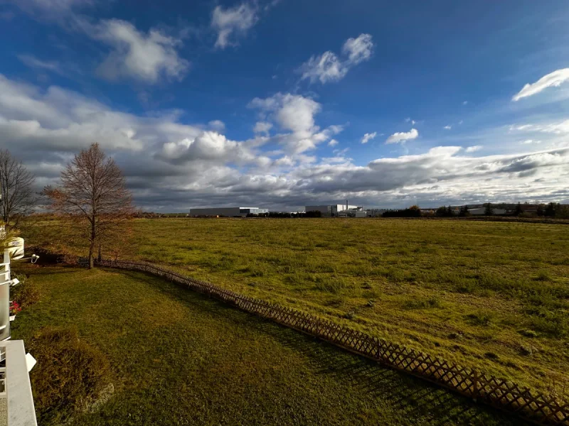 Ausblick Balkon