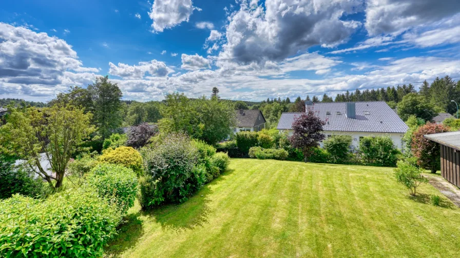 Ausblick Balkon