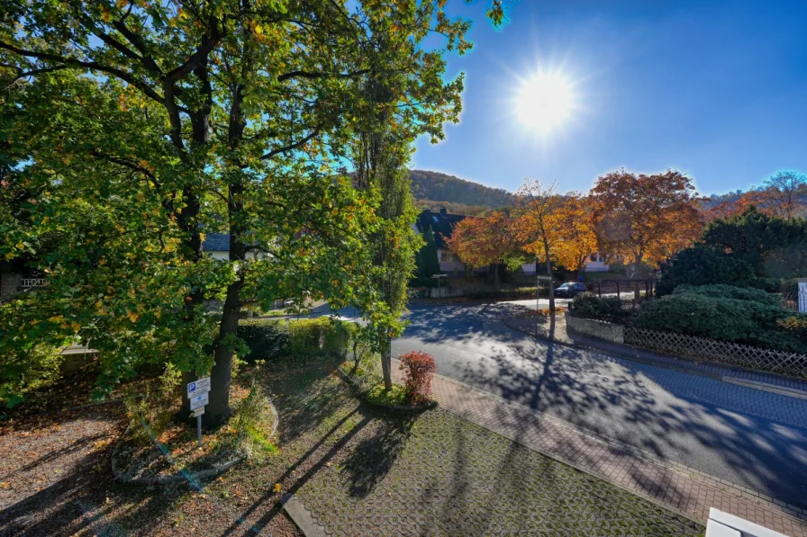 Ausblick Balkon