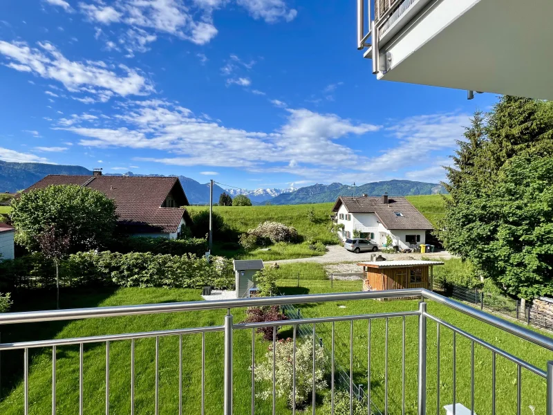 Bergblick vom Südbalkon