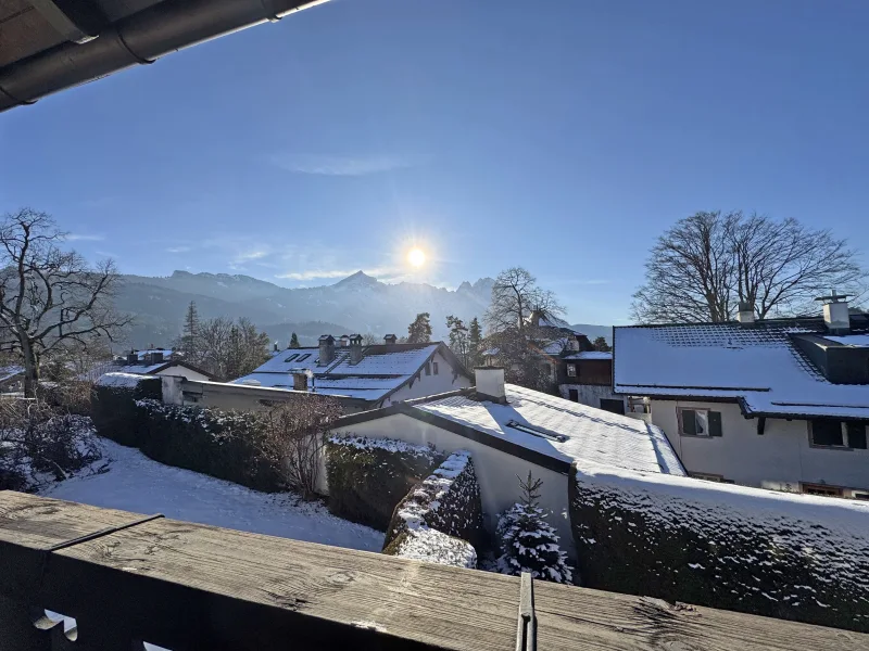  - Wohnung kaufen in Garmisch-Partenkirchen - Zentrumsnahe 3-Zimmer Wohnung mit Bergblick