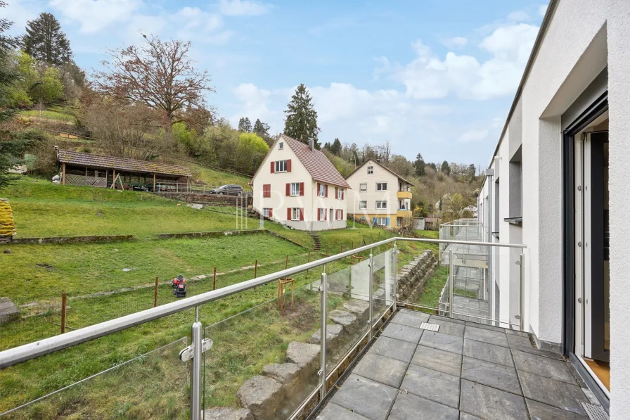 Balkon Ausblick