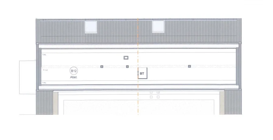 Grundriss Spitzboden