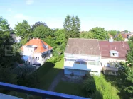 Blick vom Balkon