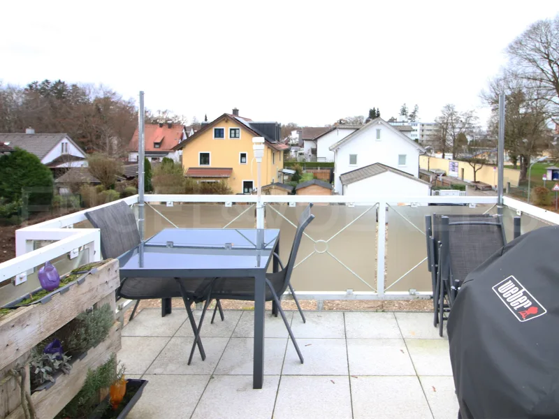 Dachterrasse (Westausrichtigung)