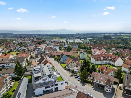 See- u. Bergsicht - Wohnung kaufen in Friedrichshafen - Luxuriöses Penthouse über den Dächern mit Blick auf See und Berge