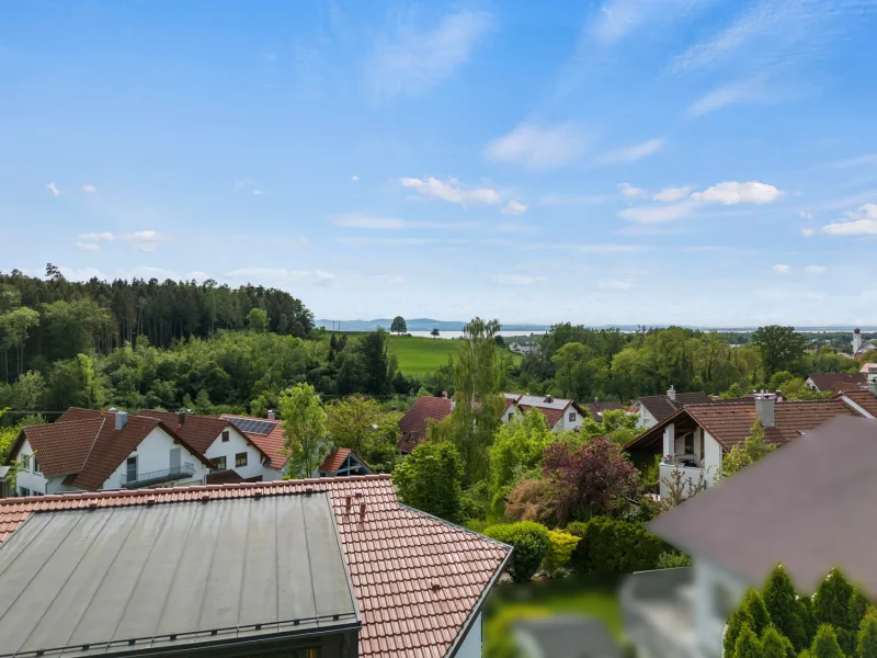 Aussicht vom Balkon DG