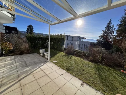 Terrasse mit Bergsicht - Wohnung mieten in Lindau - Geräumiges Studio mit See und Bergblick!