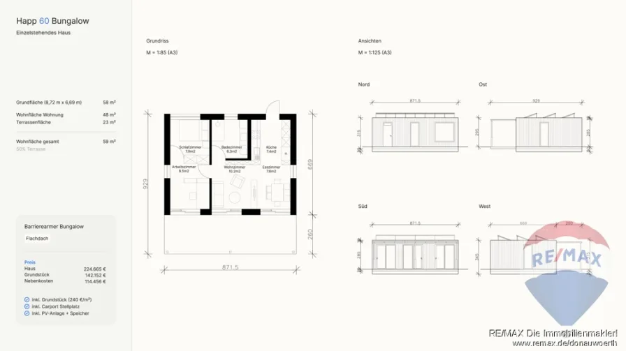 Happ 60 Bungalow