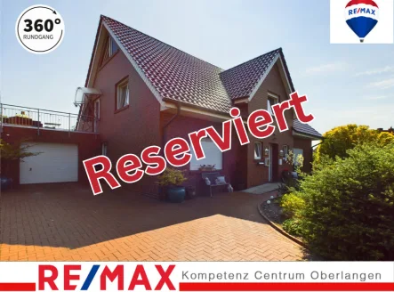 startbild(11) - Haus kaufen in Rhauderfehn - RESERVIERT: Traumhaftes 2 Familienhaus, ruhige Lage im Grünen, Dachterrasse und großer Garten