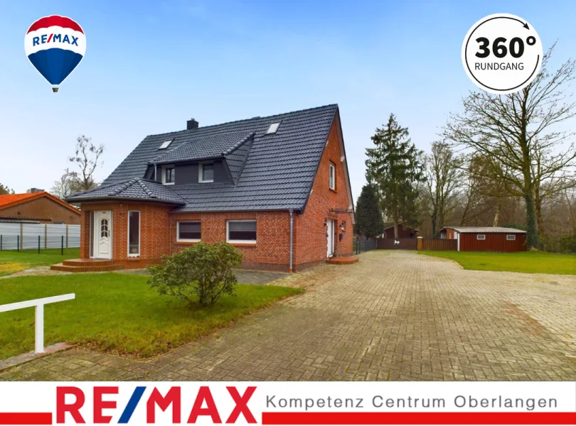 startbild(6) - Haus kaufen in Surwold - !! Einmalige Chance !!Modernisierter Resthof mit viel Potenzial und ideal zur Pferdehaltung auf 14198 m²