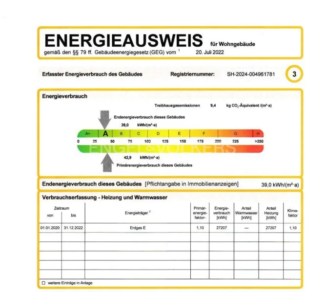 Energiebedarfsausweis