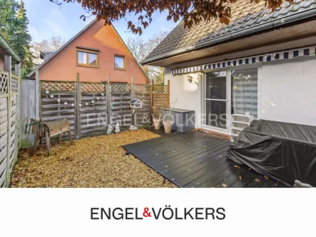 Garten und Terrasse mL - Haus kaufen in Norderstedt - Ihr neues Zuhause für die kleine Familie