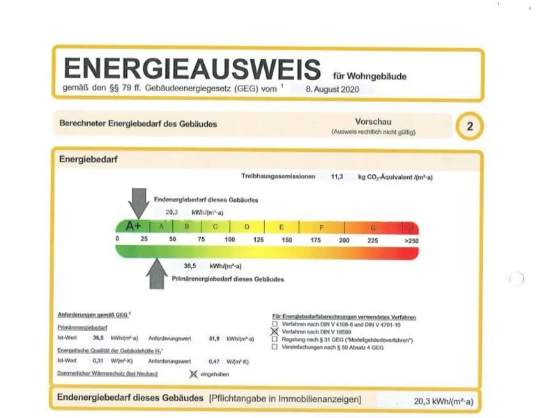 Energieausweis