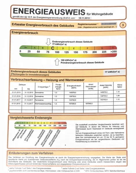 Energieausweis 