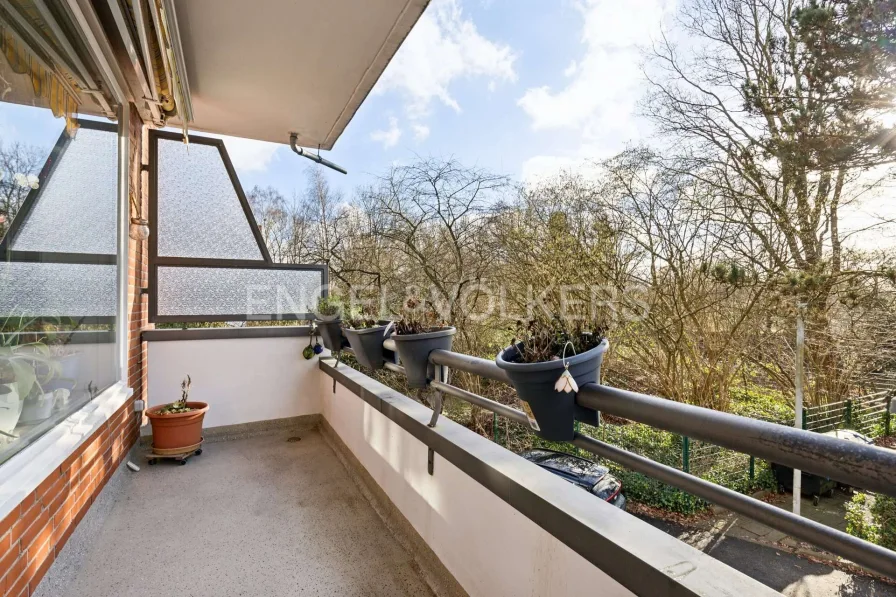 Balkon mit Ausblick