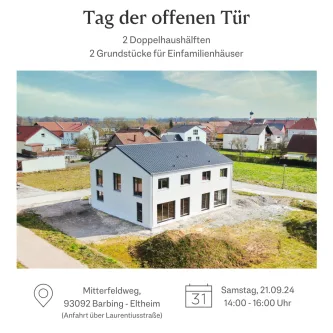  - Haus kaufen in Barbing - DHH 5 - Naturnahes Neubaugebiet - Energieeffiziente, schlüsselfertige DHH