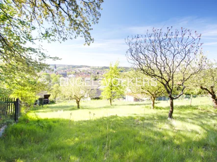 Titelbild - Grundstück kaufen in Wenzenbach - Grundstück - Südhang - mit Blick über Wenzenbach