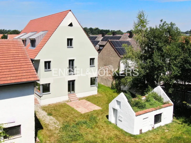  - Haus kaufen in Siegenburg - Doppelhaushälfte im Eckmayerhof - Hallertauer Geschichte neu gedacht