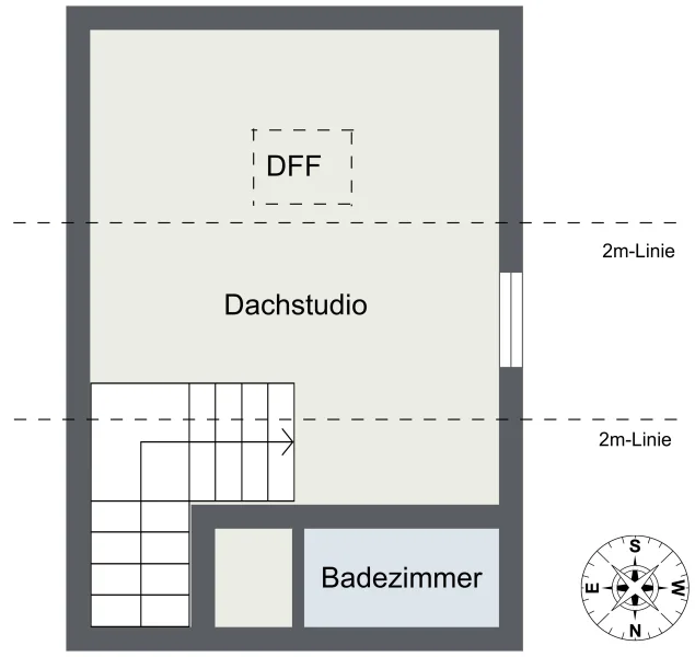 Dachgeschoss / Studio